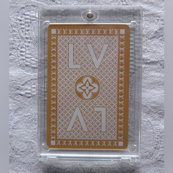 ♦️Louis Vuitton 10 of Diamonds Orange Collectors Card ♦️ - Picture 1 of 2